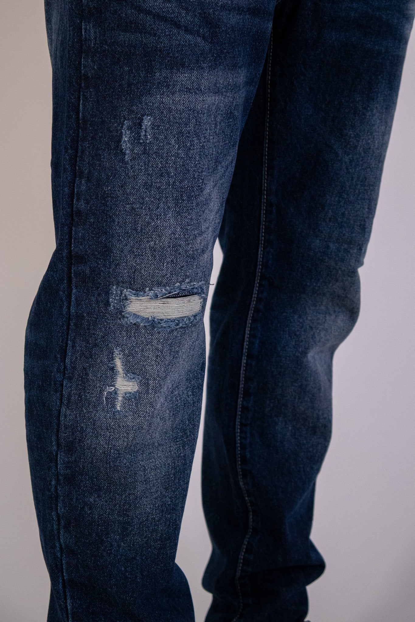 Jeans Cinque Tasche Carrot Lavaggio Scuro
