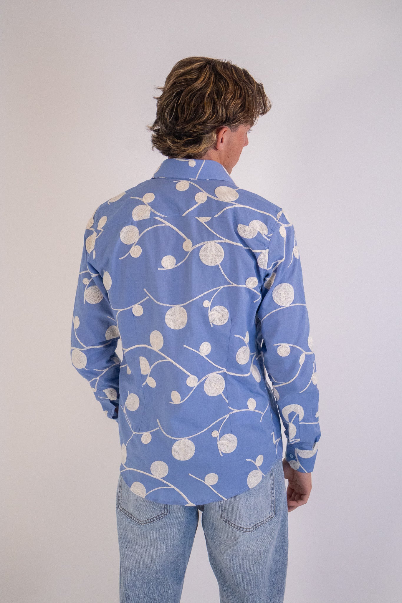 Camicia Fantasia Ricamo