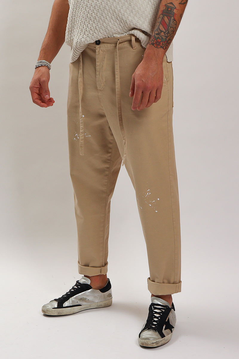 Pantalone Laccio Vernice