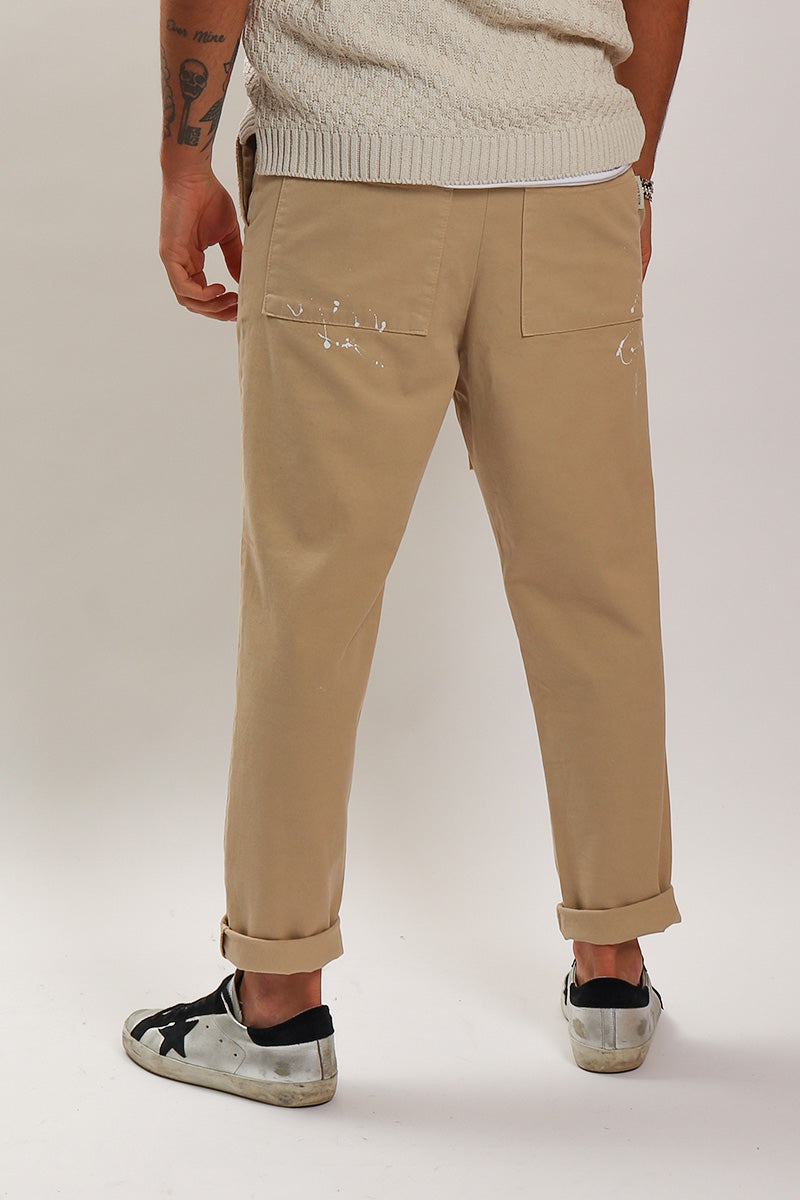 Pantalone Laccio Vernice