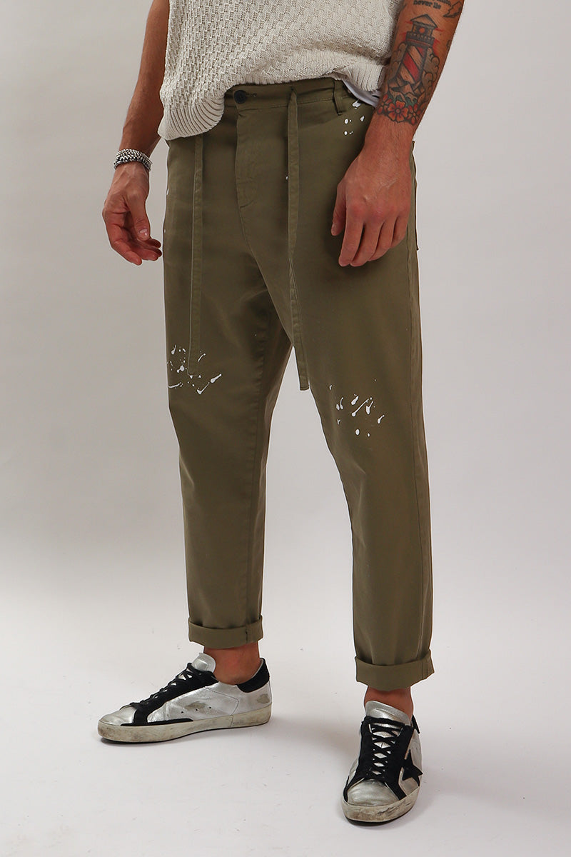 Pantalone Laccio Vernice