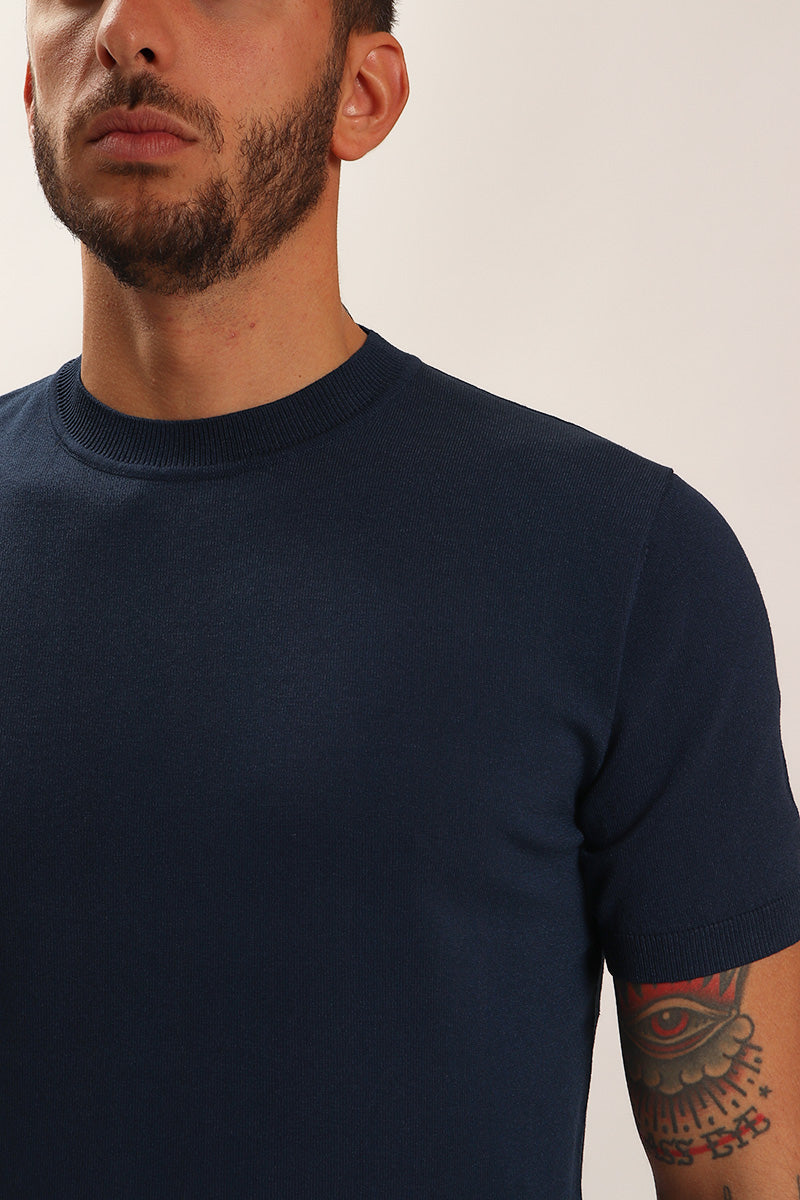 T-Shirt Maglia Blu